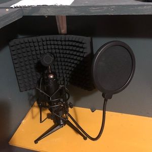 Blue Blackout Spark SL Studio Condenser Recording-Microphone-Mic-Shockmount-